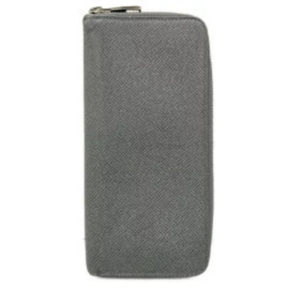 LOUIS VUITTON Zippy Wallet Vertical Long Glacier Leather